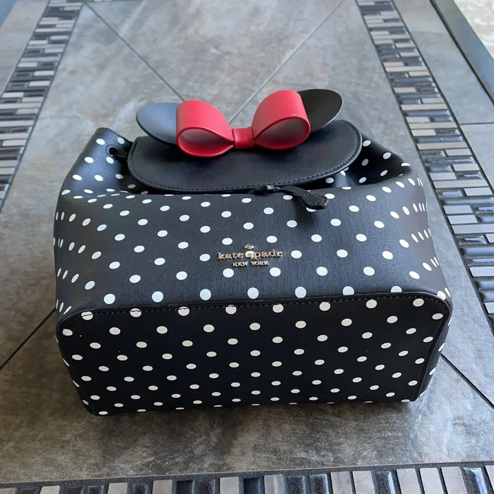 disney x kate spade new york minnie mouse backpack